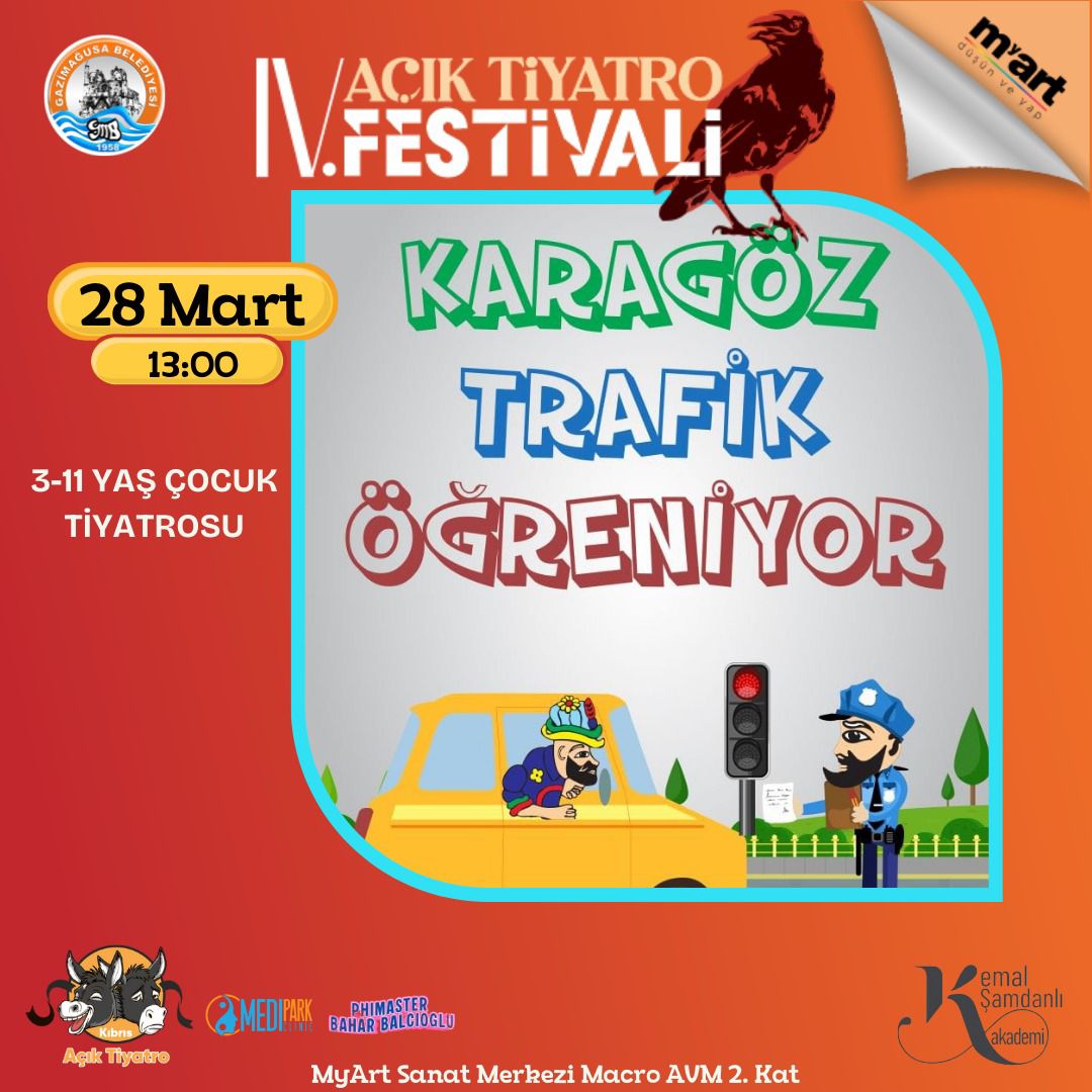 Karagöz Trafik Öğreniyor